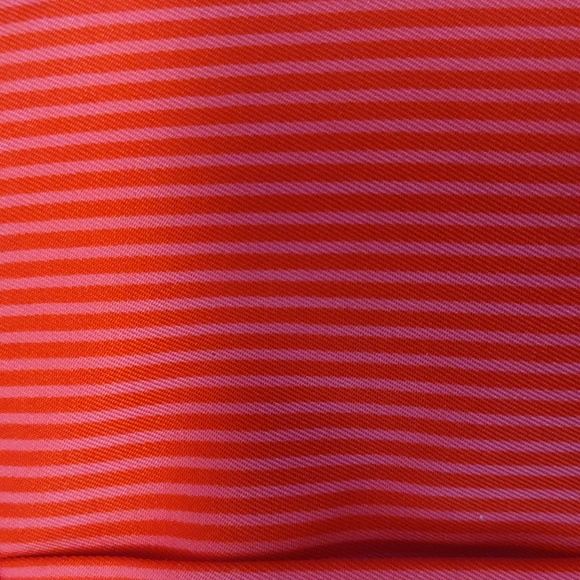 Adidas Coral and pink mini stripe golf/tennis/athletic skort Size 8 - Picture 12 of 12